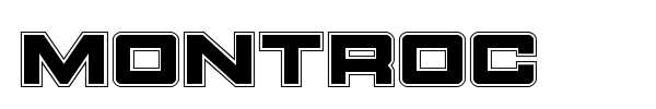 Montroc font preview