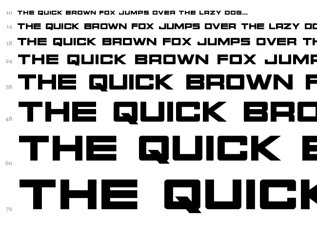 Montroc font waterfall