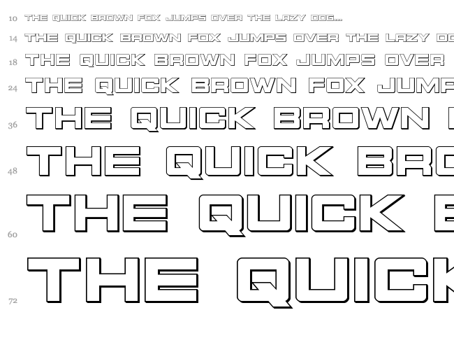 Montroc font waterfall