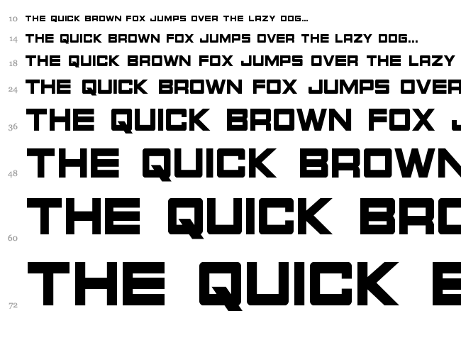 Montroc font waterfall