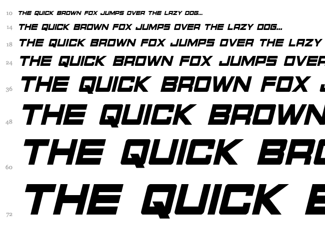 Montroc font waterfall