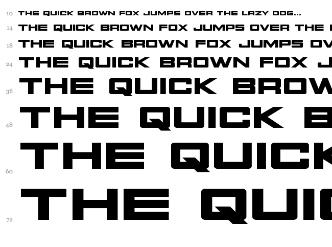 Montroc font waterfall