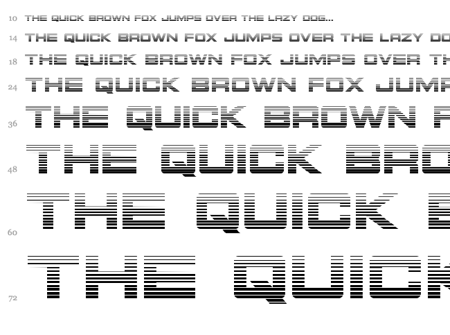 Montroc font waterfall