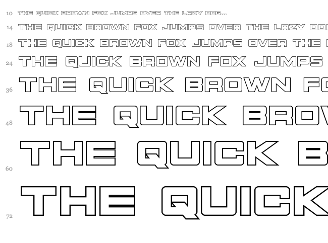 Montroc font waterfall