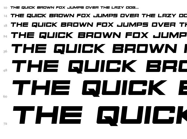 Montroc font waterfall
