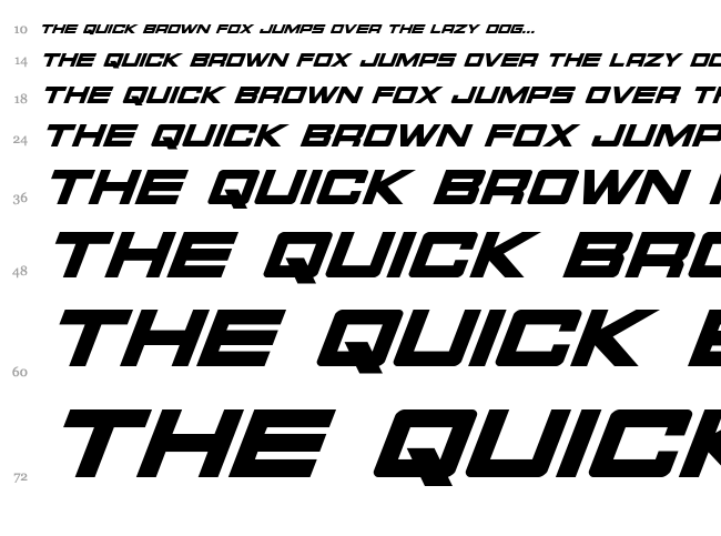 Montroc font waterfall
