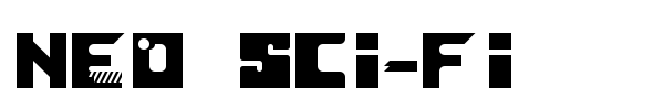 Neo Sci-Fi font