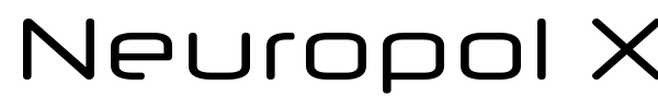 Neuropol X font