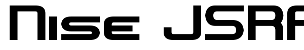 Nise JSRF font