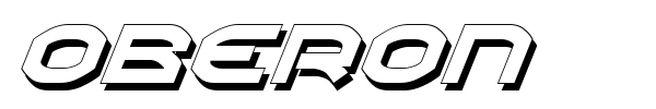 Oberon font