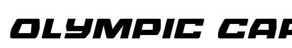 Olympic Carrier font preview