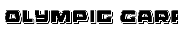 Olympic Carrier font preview