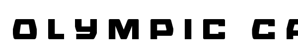 Olympic Carrier font preview