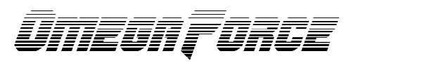 OmegaForce font preview