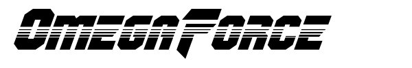OmegaForce font preview