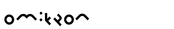 Omikron font