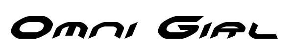 Omni Girl font