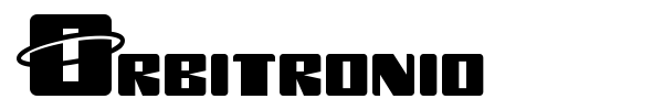 Orbitronio font