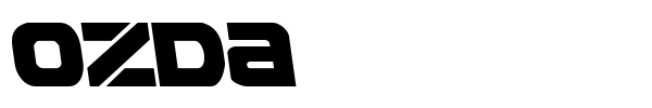 Ozda font