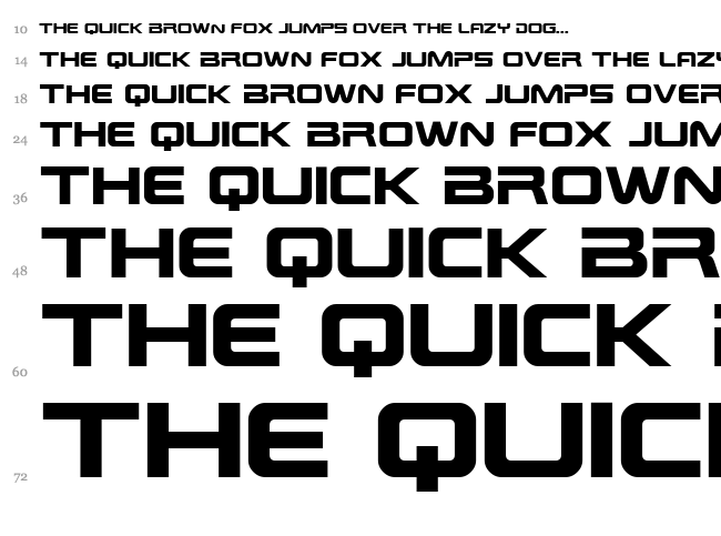 Pbio font waterfall