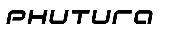 Phutura font