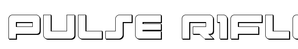 Pulse Rifle font preview