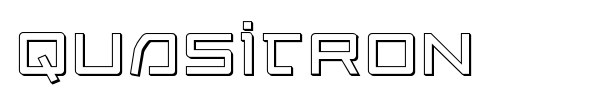 Quasitron font preview
