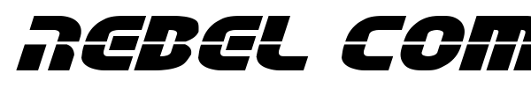 Rebel Command font