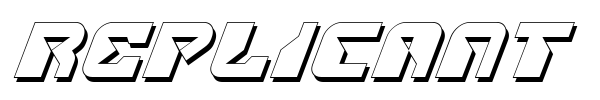 Replicant font