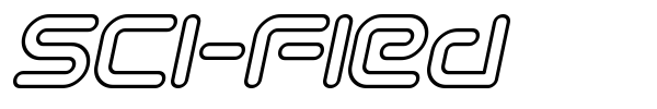 Sci-Fied font