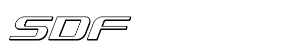 SDF font preview