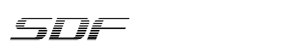 SDF font preview
