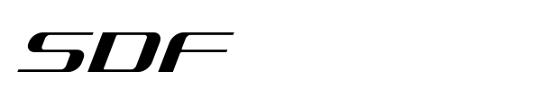 SDF font preview