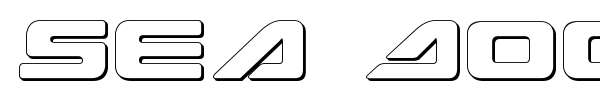 Sea Dog 2001 font