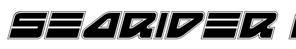 Searider Falcon font
