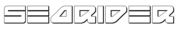 Searider Falcon font preview