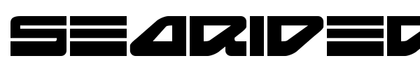 Searider Falcon font preview