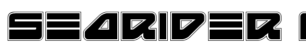 Searider Falcon font preview