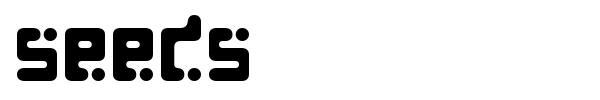 Seeds font