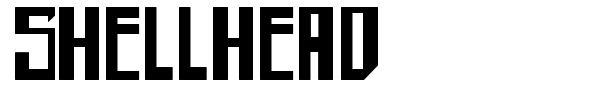 Shellhead font