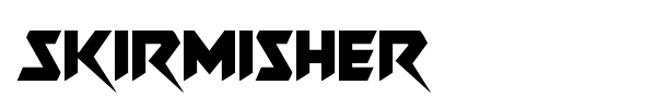 Skirmisher font preview
