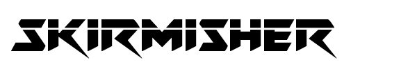 Skirmisher font preview