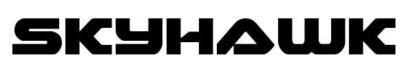 Skyhawk font preview