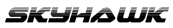 Skyhawk font preview