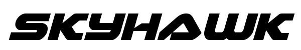 Skyhawk font preview