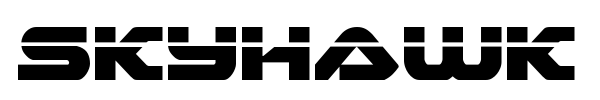 Skyhawk font preview