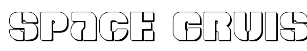 Space Cruiser font preview