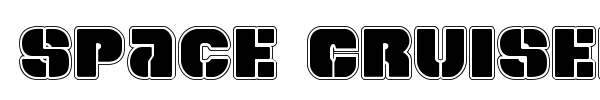 Space Cruiser font preview