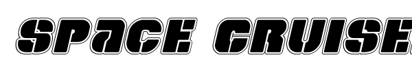 Space Cruiser font preview