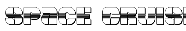 Space Cruiser font preview